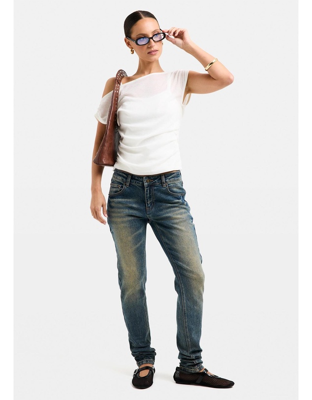 Insight - Constance Low Rise Skinny Denim Jeans