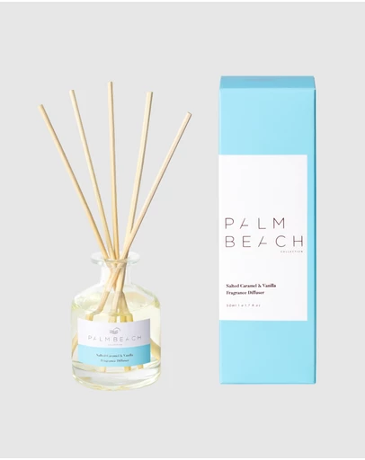 Palm Beach Collection - Salted Caramel & Vanilla Mini Reed Diffuser 50ml