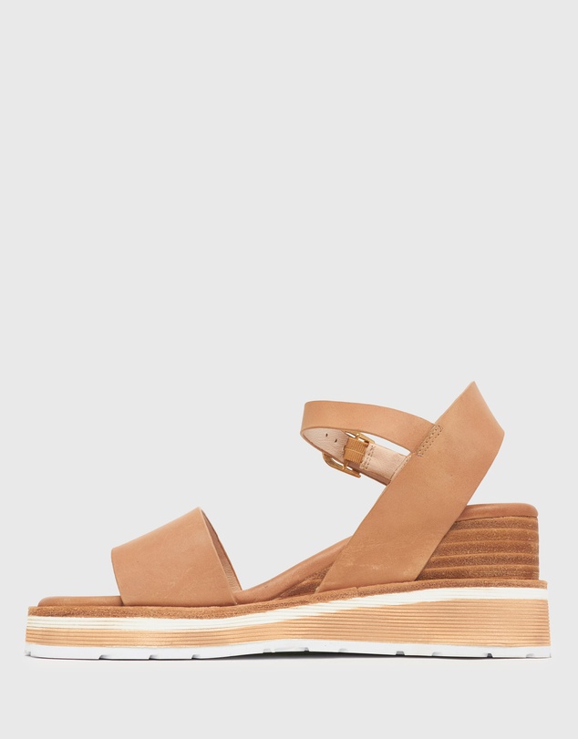 Airflex - Sandrea Stacked Heel Wedges