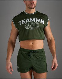 TEAMM8 - S.S.C. Fraternity Crop Muscle Tank