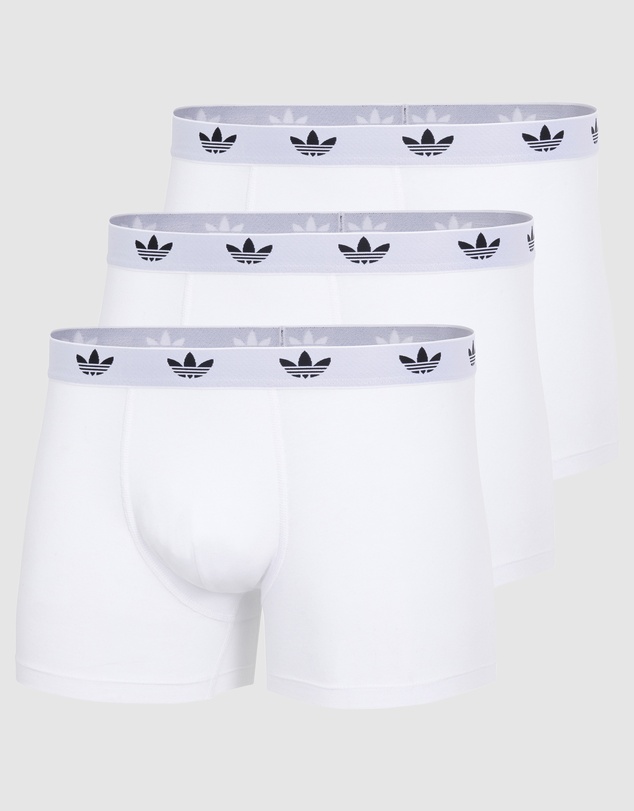 adidas Originals - 3 Pack Comfort Flex Cotton Trunk Underwear