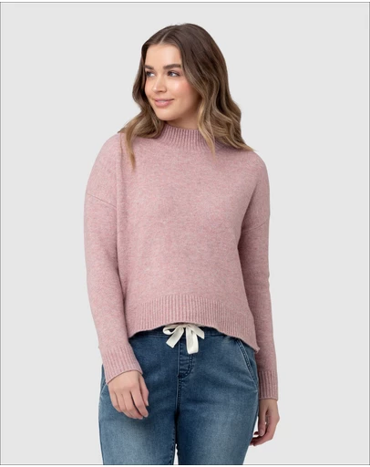 Ripe Maternity - Jade Crop Nursing Knit