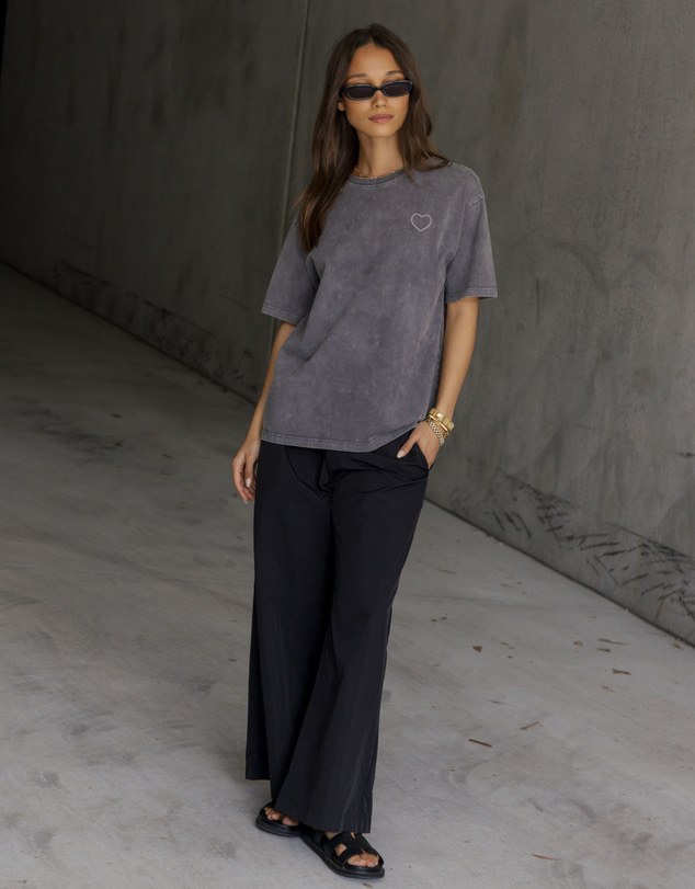 ALEXANDRA - Hearty T-Shirt Grey