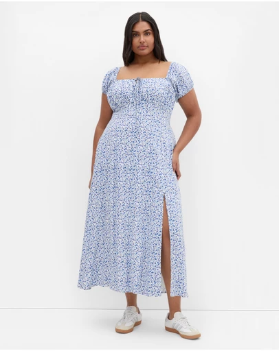 City Chic - Abbie Print Maxi Dress