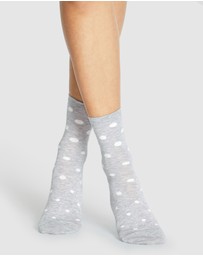 Levante - 3 Pack Gigi Spot Crew Sock