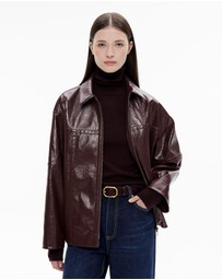 Witchery - Oversized Zipper Jacket