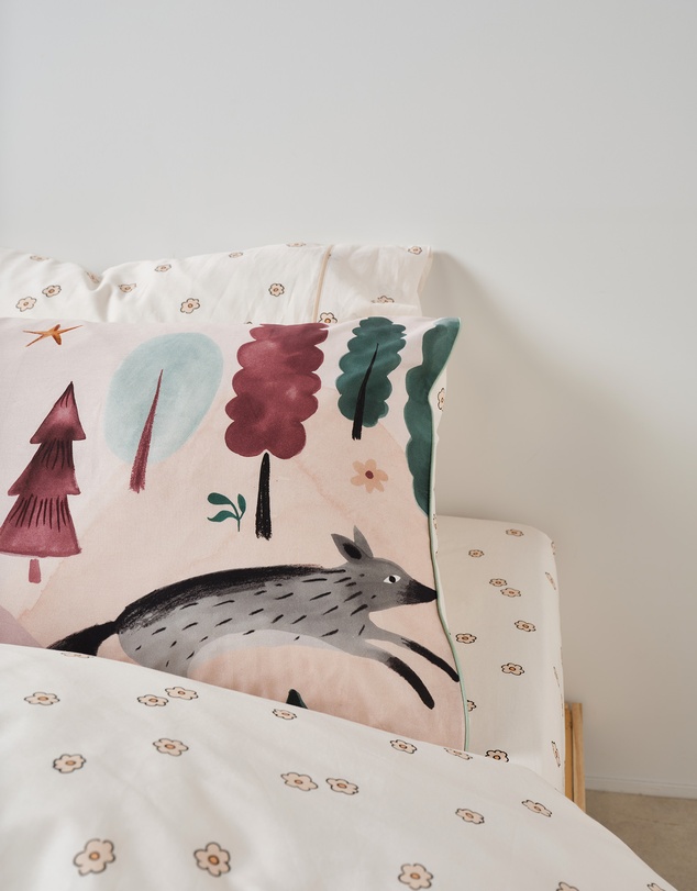 Linen House Kids - Folk Woodland Quilt Cover Set