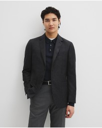 Country Road - Regular Fit Herringbone Wool Jacket