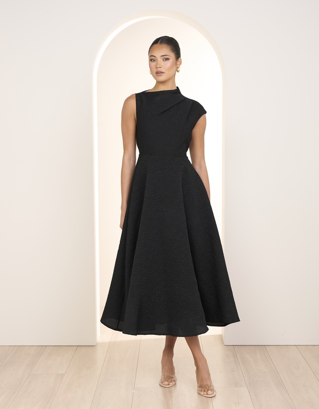 Pilgrim - Monarch High Neck Midi Dress