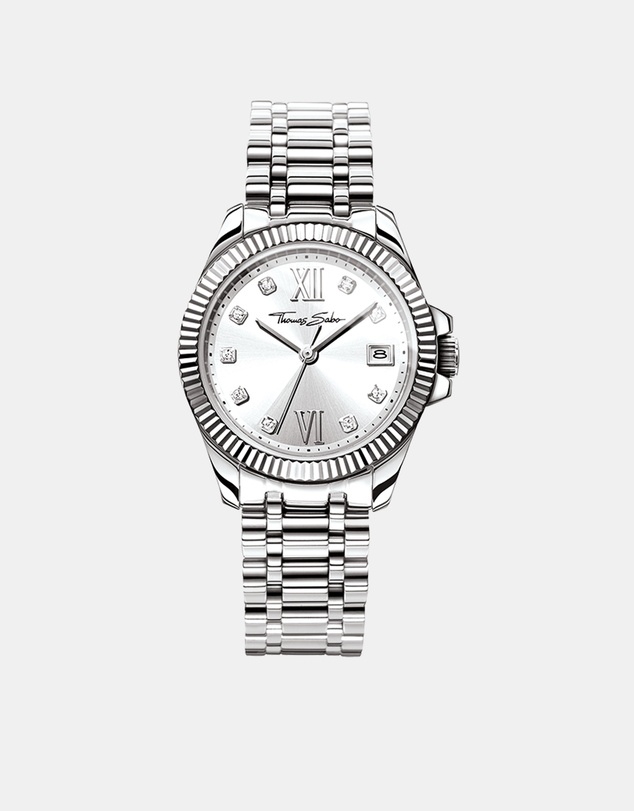 THOMAS SABO - Glam Steel Silver Dial Watch