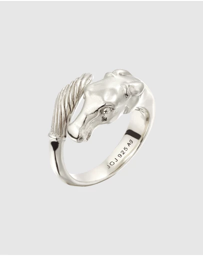 Kuzzoi - ICONIC EXCLUSIVE - Ring Male Horse 925 Sterling Silver