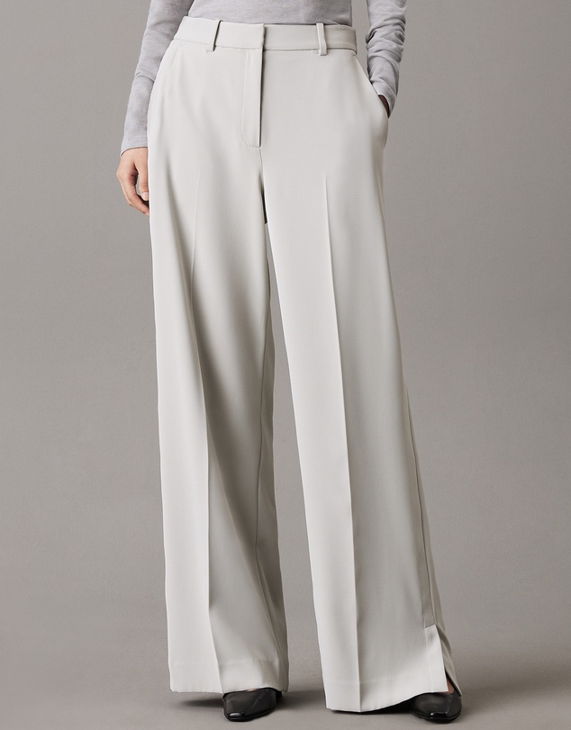 Calvin Klein - Slim Wide Leg Pants