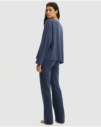 Cotton On Body - Dreamy Soft Flare Pants Boatneck Long Sleeve Set