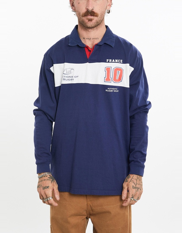 Vintage by The Real Deal - Pre Loved - Vintage Nations of Rugby France Rugby Shirt