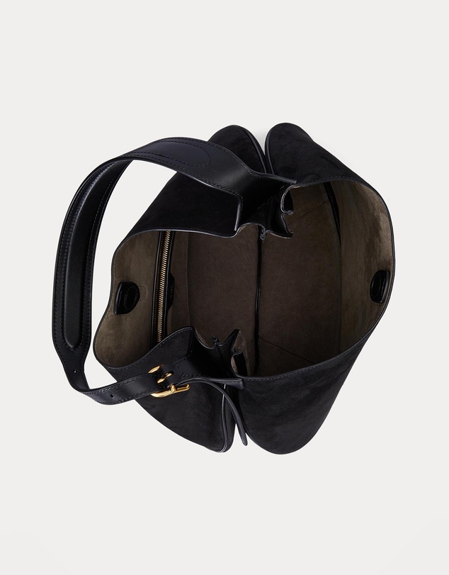 Polo Ralph Lauren - Polo ID Suede Large Shoulder Bag
