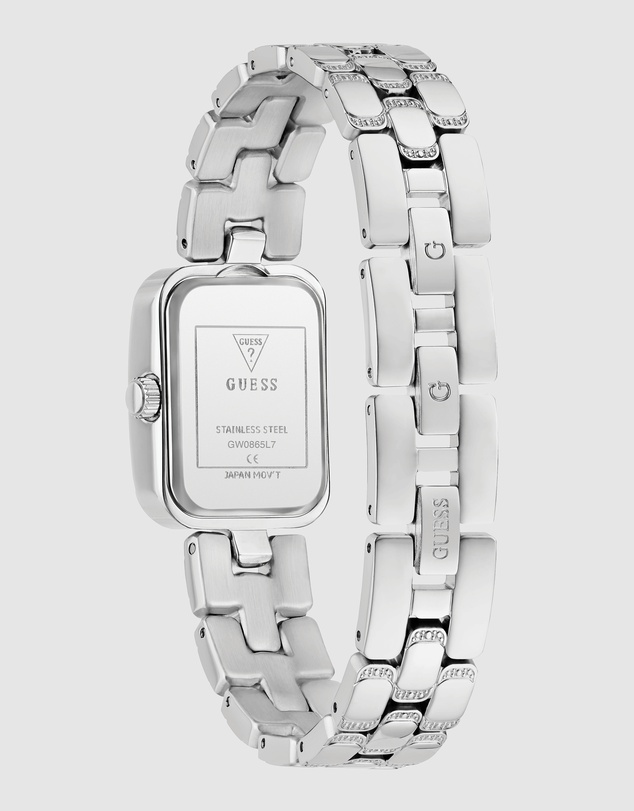 GUESS - GUESS Ladies Silver-Tone Analogue Watch