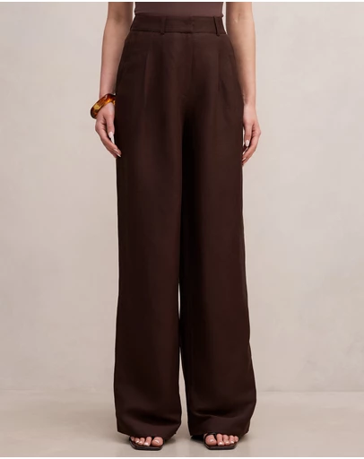 Forever New - Eva Linen Wide Leg Pants