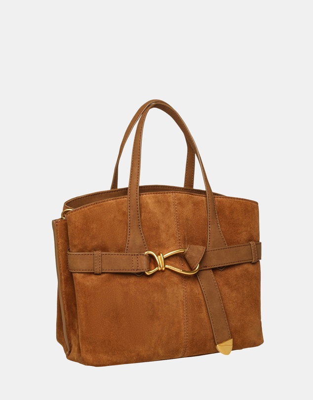 Steve Madden - BSadee Cognac/Gold Handbag