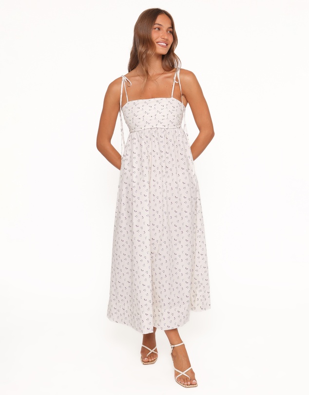 Petal & Pup - Ashtyn Maxi Dress - Purple Ditsy Floral