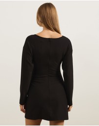 Atmos&Here - Aisha Long Sleeve Mini Dress