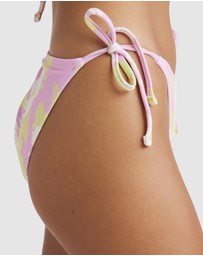 Roxy - Hollow Trees Tie Side Bikini Bottoms For Women
