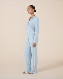 Gingerlilly - Emilia Ribbed Lounge PJ set