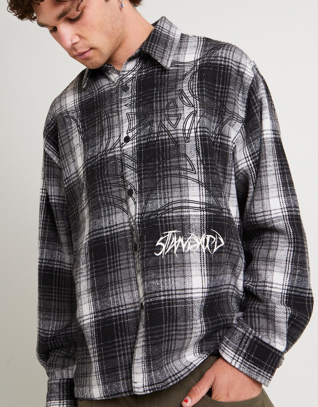 Standard - Web Long Sleeve Flannel Shirt