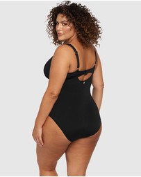 Artesands - Natare Black Chlorine Resistant Delacroix One Piece