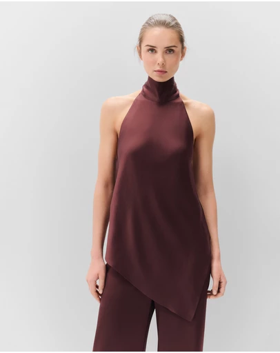 UNISON - Satin Halter Top