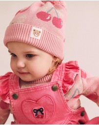Huxbaby - Vintage Cherry Pinafore - Babies-Kids