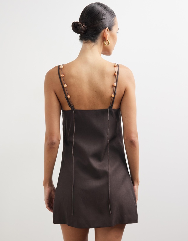 Lover - Alizzi Beaded Strap Mini Dress
