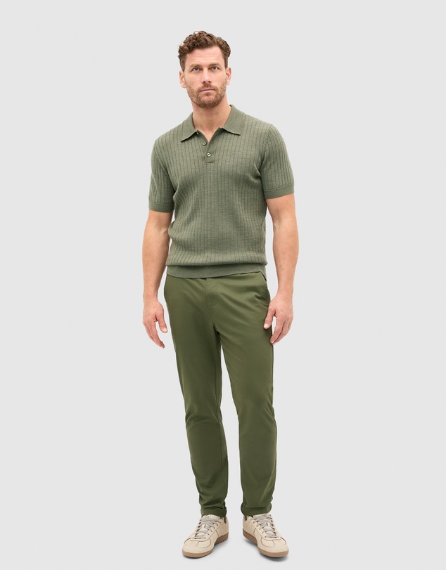 Seed Heritage - Short Sleeve Merino Knit Polo