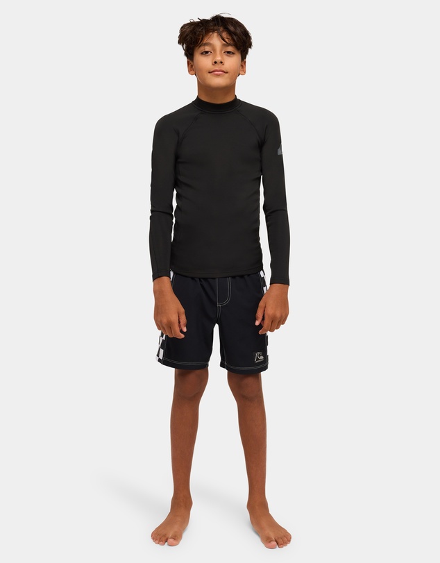 Quiksilver - Boys 8 to 16 Everyday Heat Long Sleeve Rash Vest