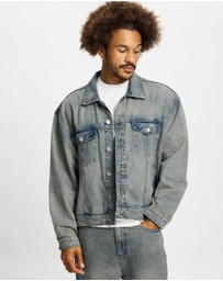 Thrills - Oversized Wander Denim Jacket - ICONIC EXCLUSIVE