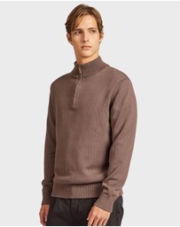 Academy Brand - Clyde 1/4 Zip Knit