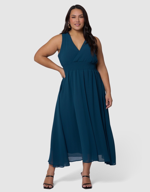 Pink Dusk by Curve Project - Watermelon Sugar Maxi Dress