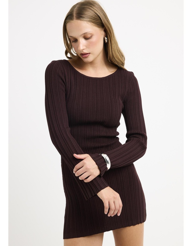 Subtitled - Tahlia Long Sleeve Knit Dress