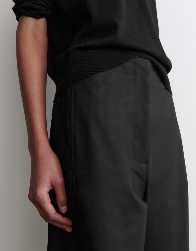 COS - Pima Cotton Barrel-Leg Trousers