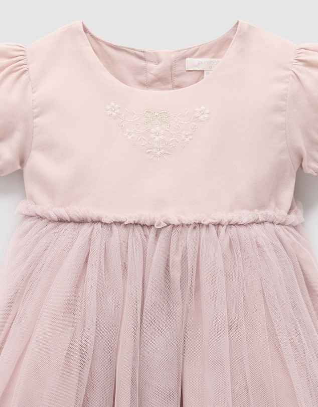 Purebaby - Tulle Dress - Kids-Babies