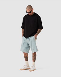 Zanerobe - Cropped Slub Flow Tee Black