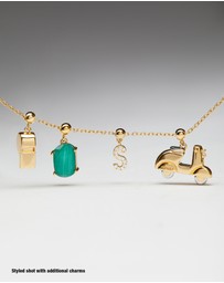 PDPAOLA - Charm Necklace Motorbike Charm