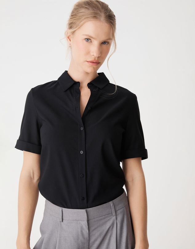 Forcast - Morgan Short Sleeve Cuff Shirt
