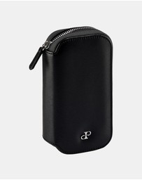 Wolf - Wolf Philipp 2 Piece Watch Zip Case Black