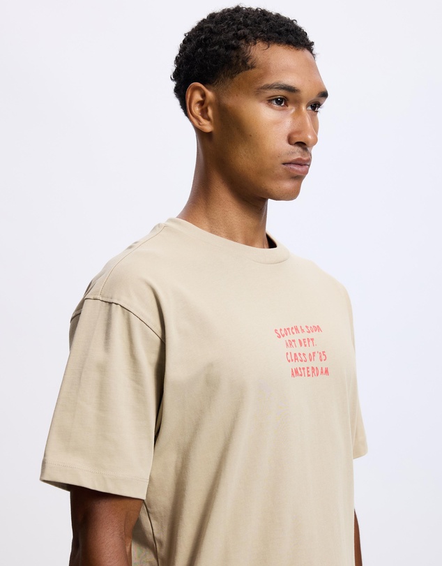 Scotch & Soda - Relaxed-Fit Artwork T-Shirt