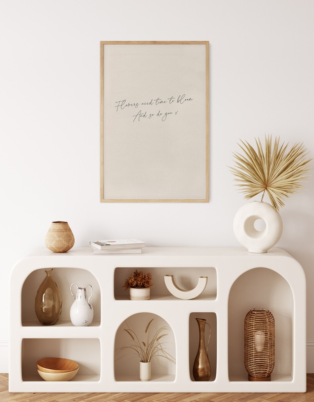 Olive et Oriel - Time to Bloom Art Print