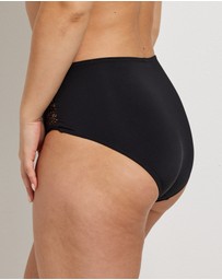 Kayser - 2 Pack Daily Essentials Micro & Geo Lace Full Brief (465 )