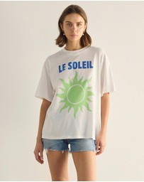 Auguste The Label - Le Soleil Boyfriend Tee