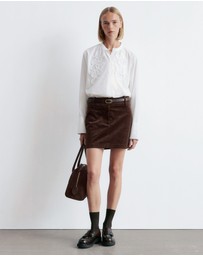 & Other Stories - Cotton Embroidered Blouse