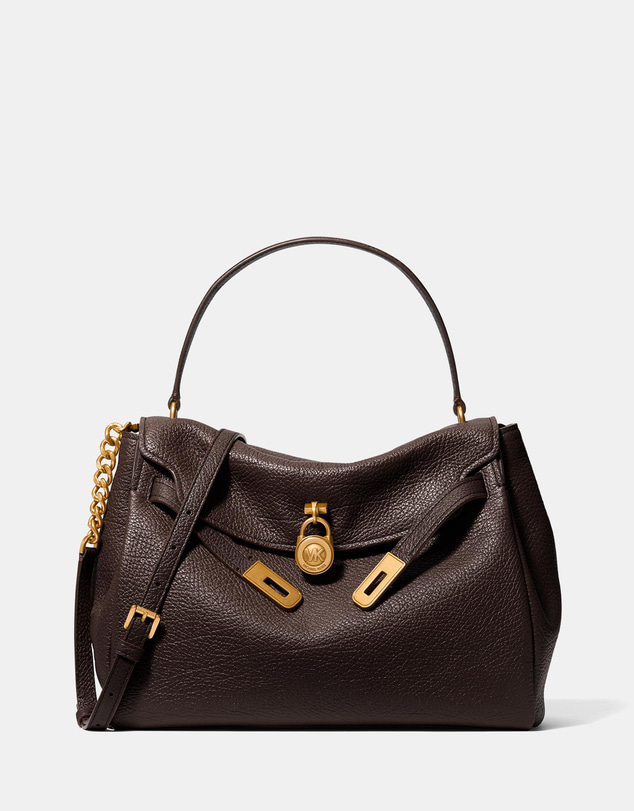 Michael Kors - Hamilton Large Textured Leather Slouchy Satchel