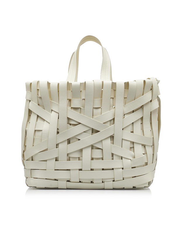 Pre-Loved by Azura Reborn - Pre-Loved Woven Leather Basket Tote
